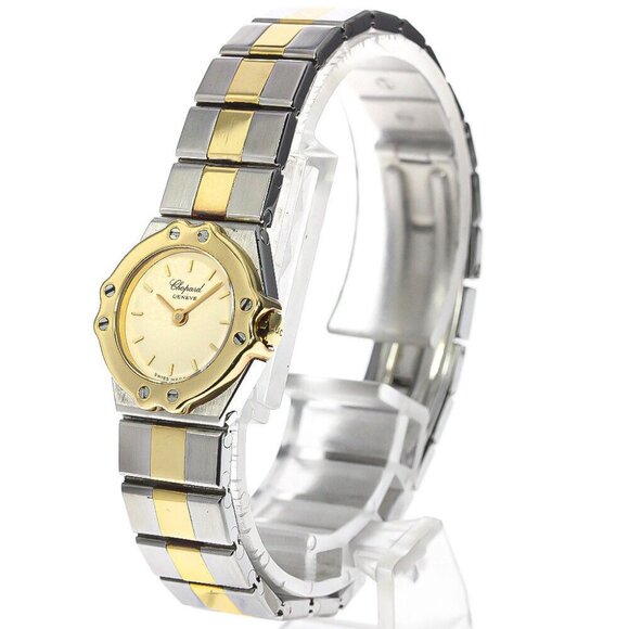 Chopard St Moritz 25/8067 YG2 tone beige Dial Quartz Ladies Watch_770179 - Picture 3 of 7